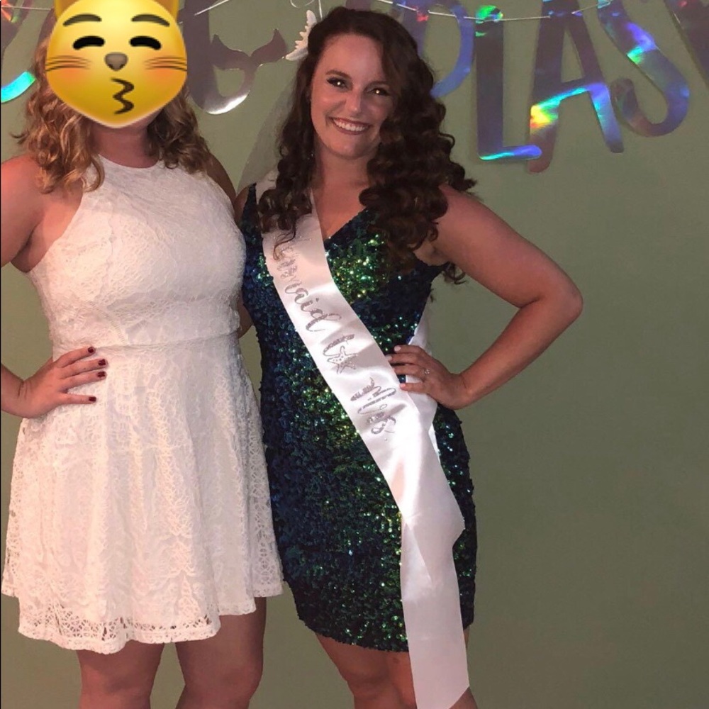 Mermaid sequin dress